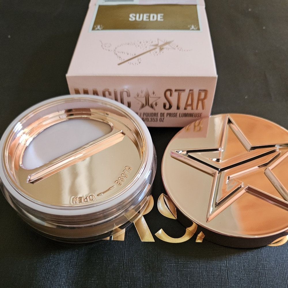 NIB Jeffrey Star luminous setting powder color suede(brown)
